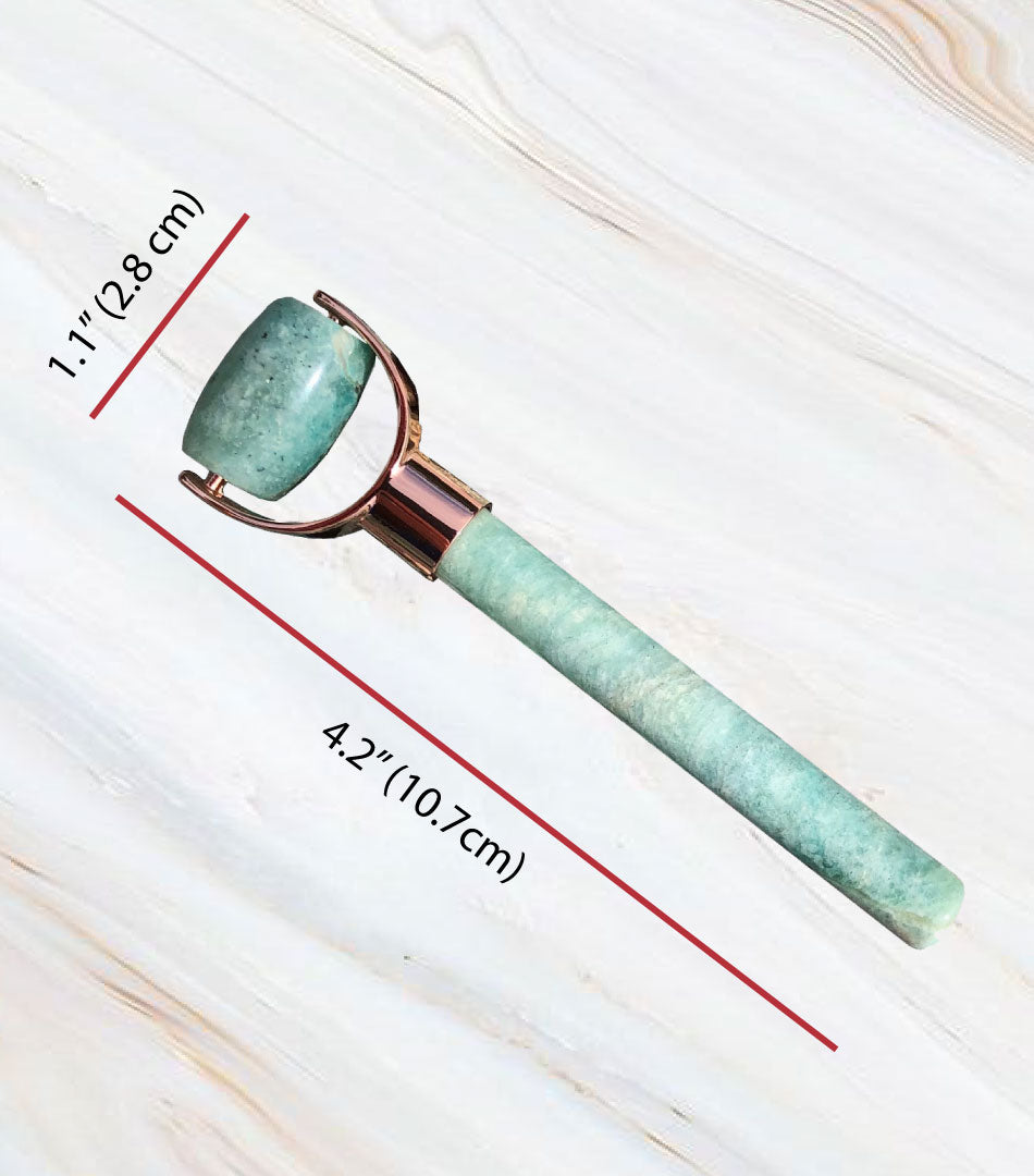 amazonite travel size face eye roller