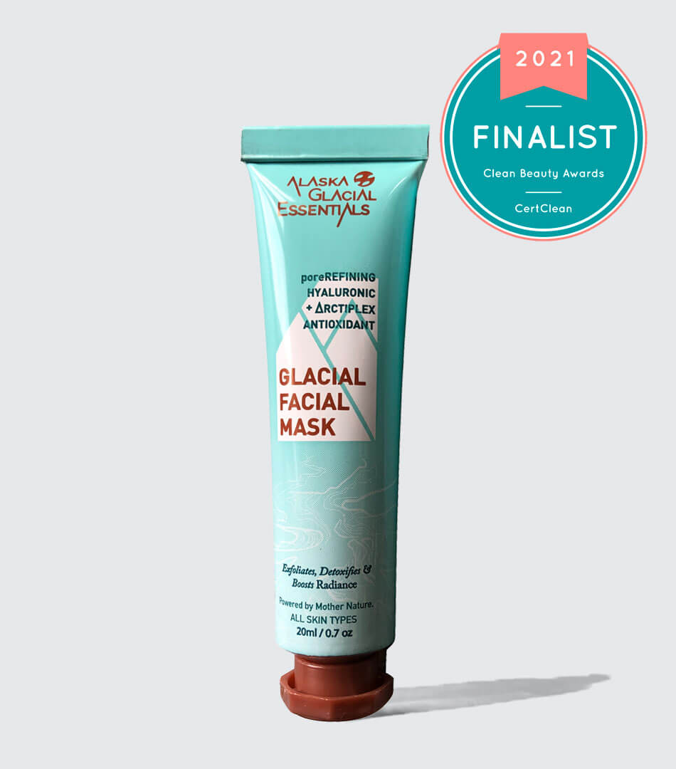 glacial mud mask tube