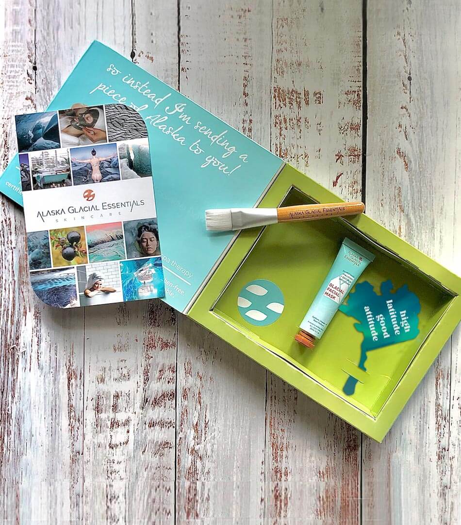 Schlammmasken-Geschenkbox-Mailer