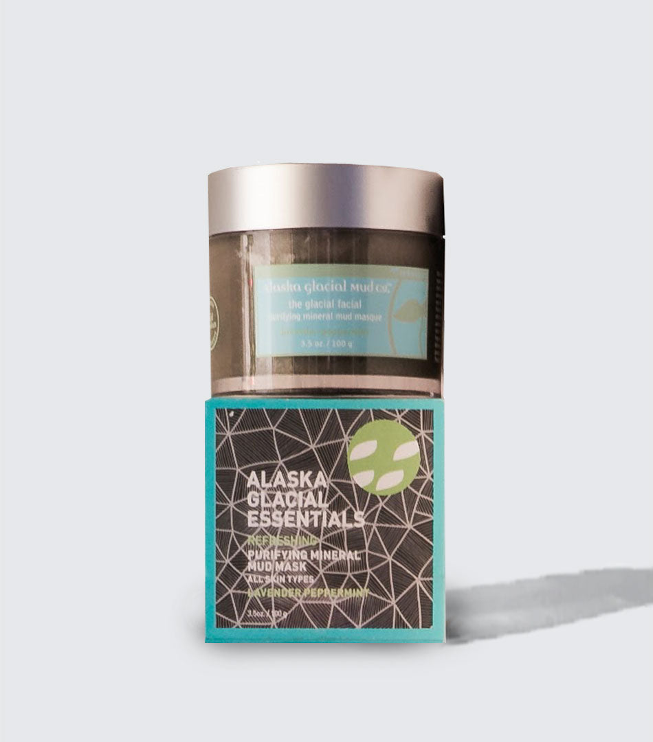 Alaska glacial mud mask - lavender-peppermint