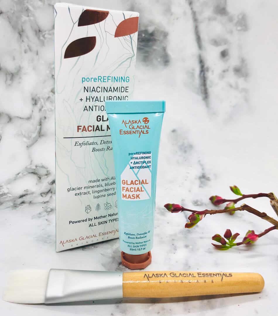 mask with brush kit