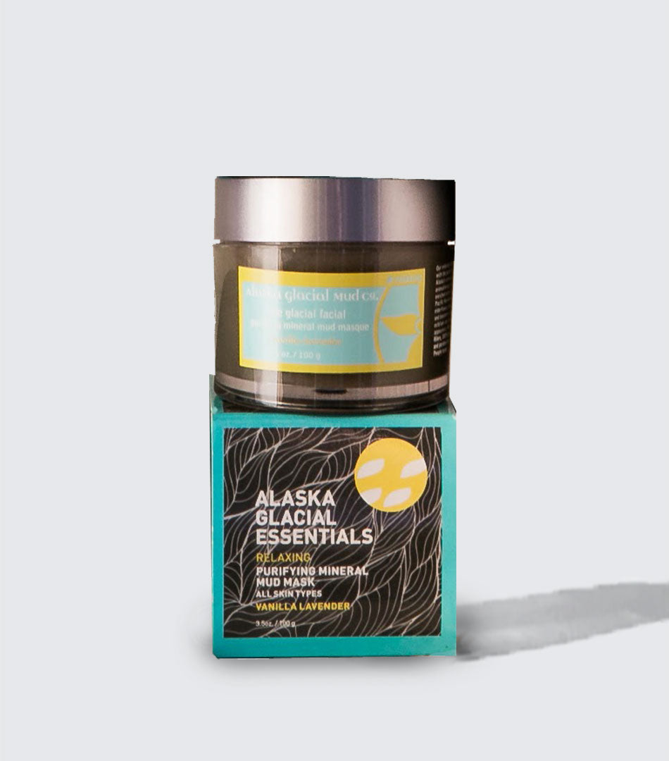Alaska glacial mud mask - vanilla-lavender
