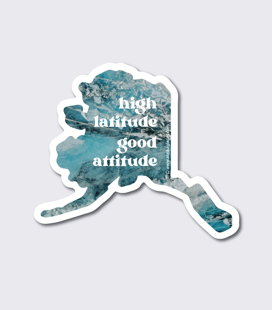 Pegatinas de buena actitud de Alaska