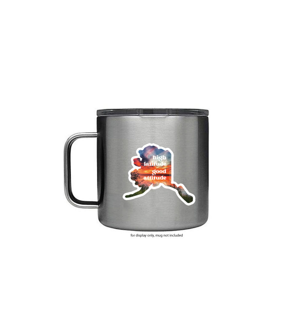 Pegatinas de buena actitud de Alaska