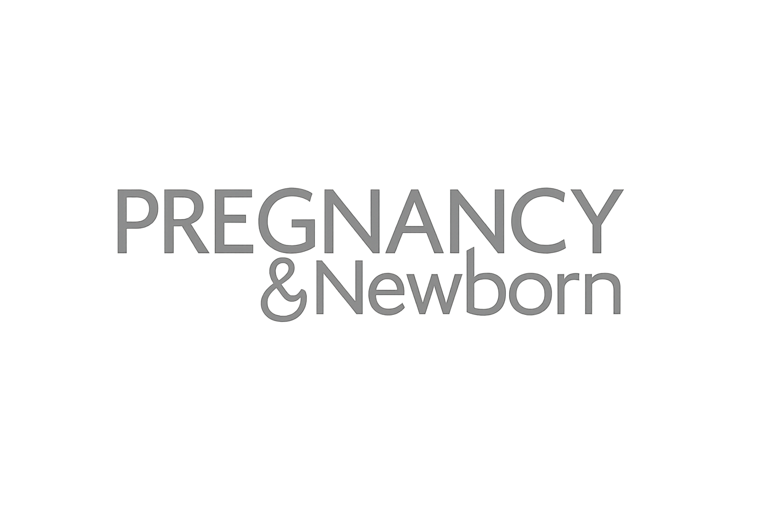 The word Pregnancy needs to be in all caps