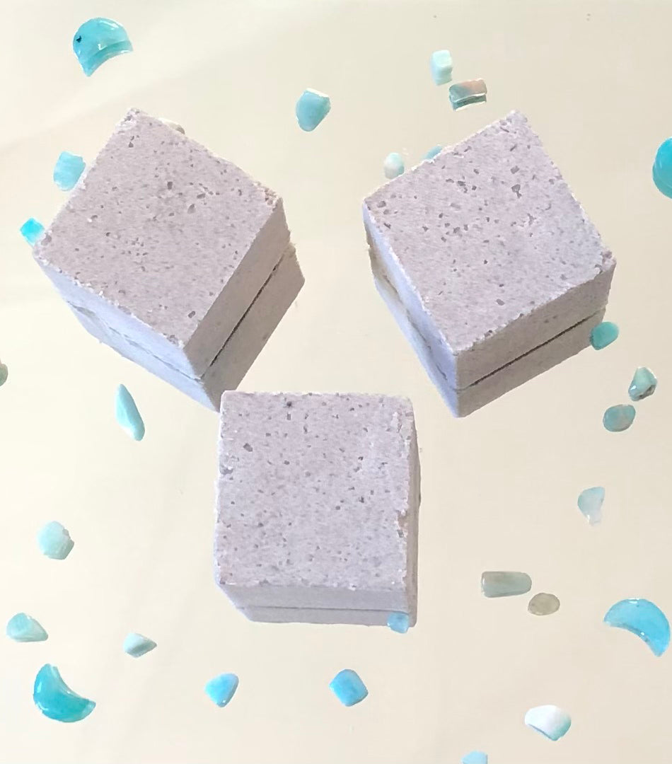 mineral bath cube