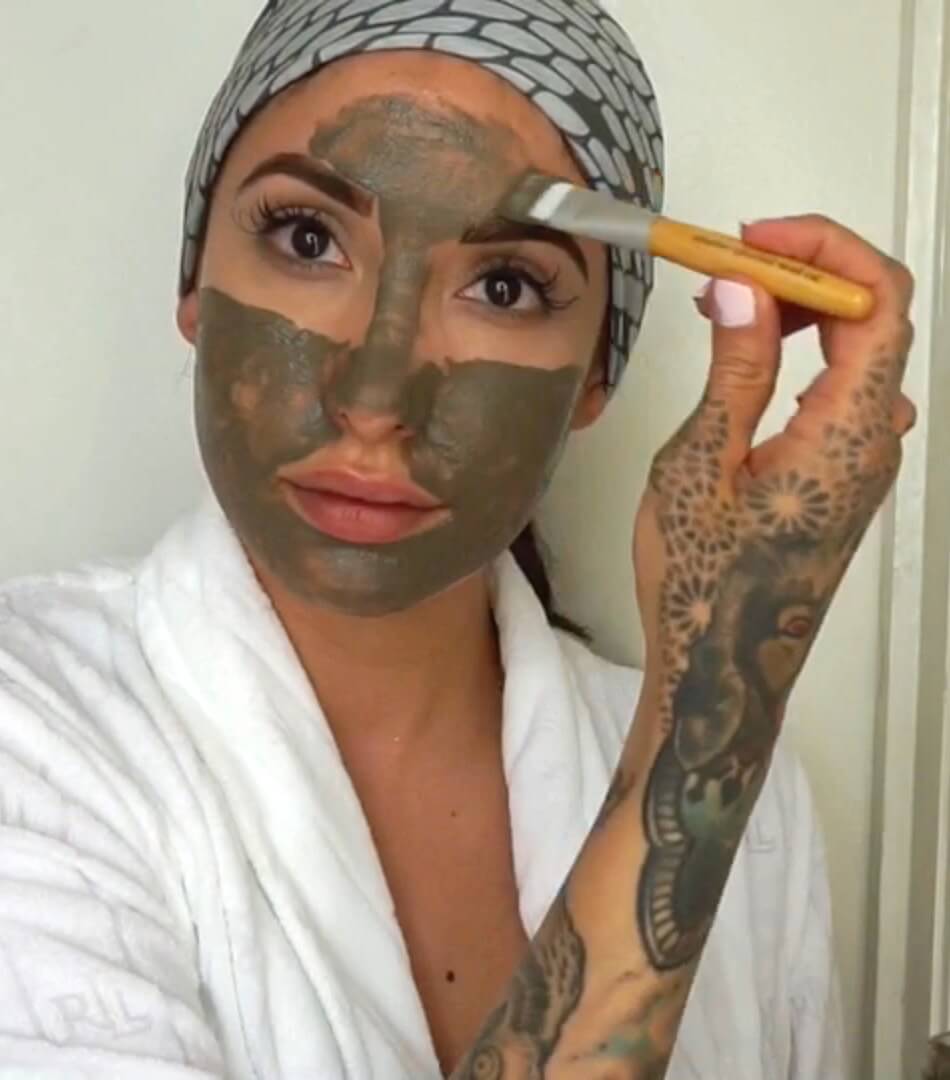 Brocha para aplicar mascarilla facial