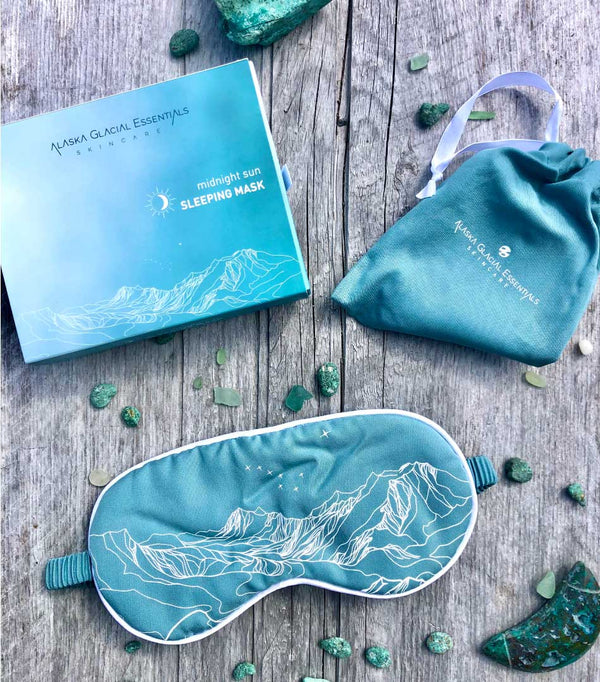 Midnight Sun Sleeping Mask - Alaska Glacial Essentials